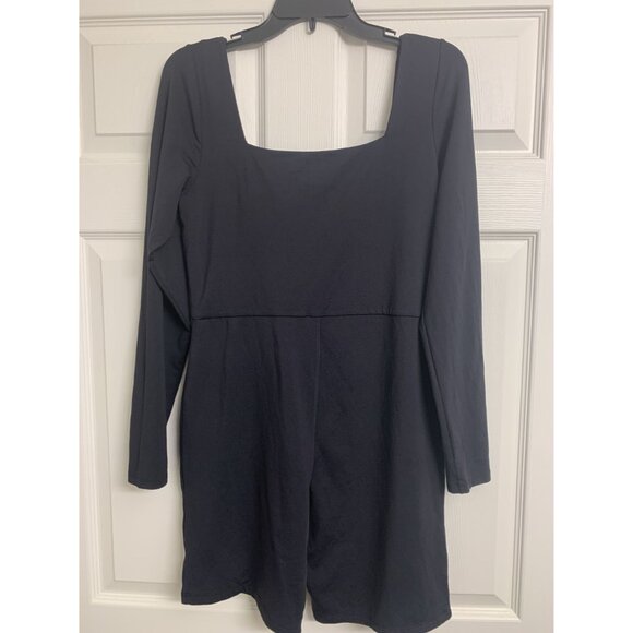 Babaton Aritzia Square Neck Romper Jumpsuit Size XL - Picture 5 of 12